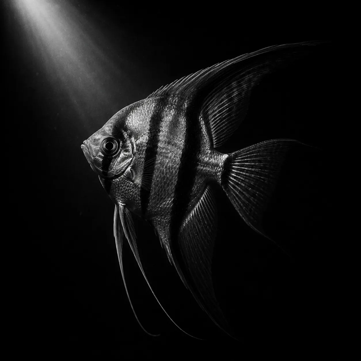 Modeling - Angel Fish: Blender